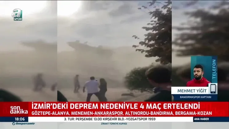 Bandırmaspor Kaptanı Mehmet Yiğit: Bu ortamda maç yapmak doğru olmazdı