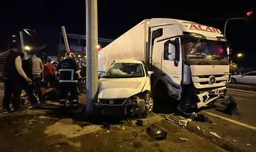 Siverek’te TIR ile otomobil kaza yaptı: 1 ölü 4 yaralı
