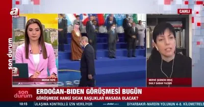 Başkan Erdoğan ve Biden bugün Roma’da görüşecek! Masada hangi konular var? | Video