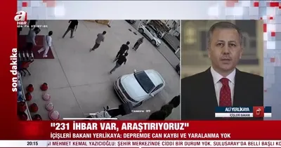 İçişleri Bakanı Ali Yerlikaya’dan Tokat’taki deprem sonrası açıklama