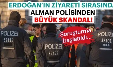 Cumhurbaşkanı Erdoğan’ın ziyaretinde görevli iki polise soruşturma