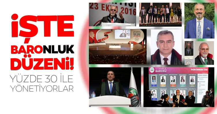 Hani temsilde adalet? İşte yüzde 30 ile avukatları tahakküm altına alan BARO’lar