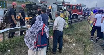 Maltepe'de zincirleme kaza! 8 araç birbirine girdi