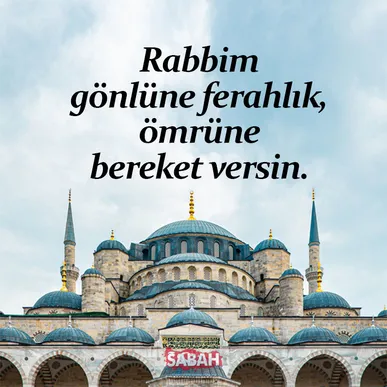 Dua et, inan, bekle. En güzel kapılar bugün aralanır. Hayırlı Cumalar