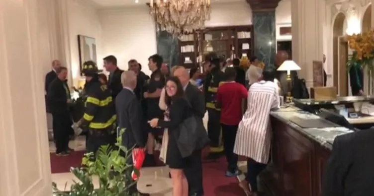 ABD’de Türk gazetecilerin kaldığı otelde yangın alarmı