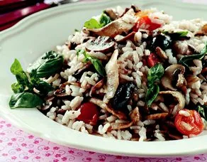 Enginarlı ve Zeytinli Pilav