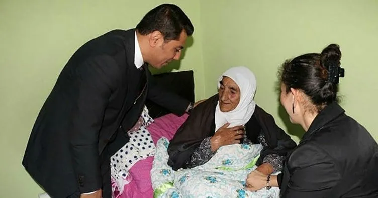 112 yaşındaki Emine Nine, unutulmadı