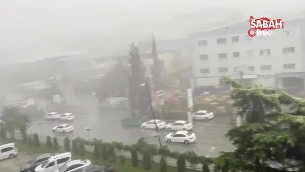 İstanbul’da sağanak yağış etkili oldu | Video