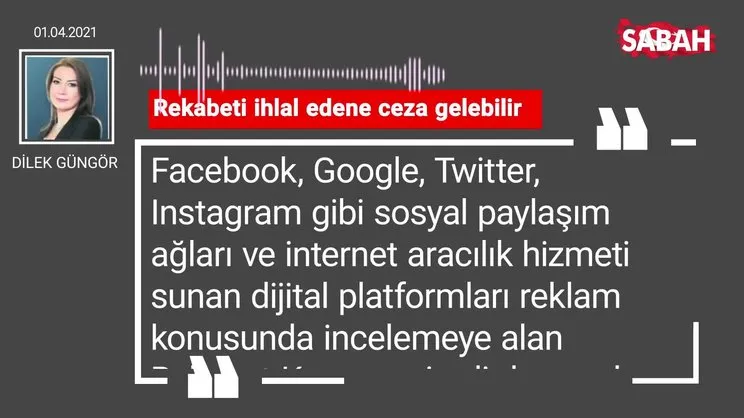 Dilek Güngör | Rekabeti ihlal edene ceza gelebilir