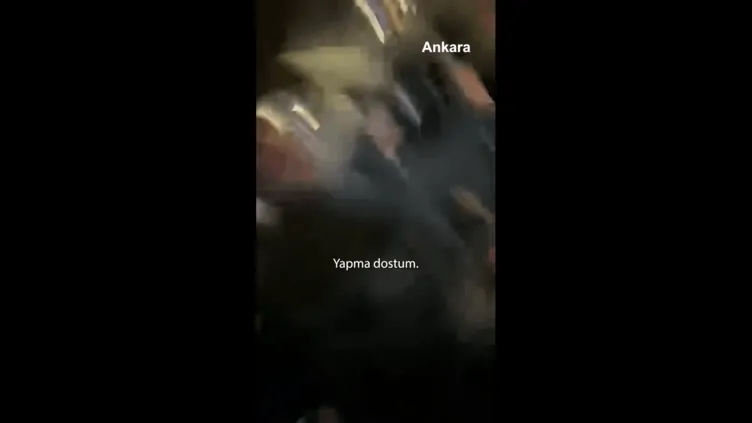 Ankara’da Martı TAG sürücüsü taksiciler tarafından darp edildi: Ölürsün lan burada, sen kafayı mı yedin?