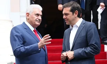 Başbakan Yıldırım, Çipras ile görüştü