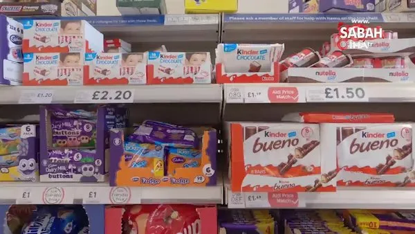 İngiltere'de Ferrero çikolatalarının satışındaki kısıtlama devam ediyor | Video
