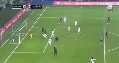 Sakaryaspor 0-5 Gençlerbirliği MAÇ SONUCU-ÖZET