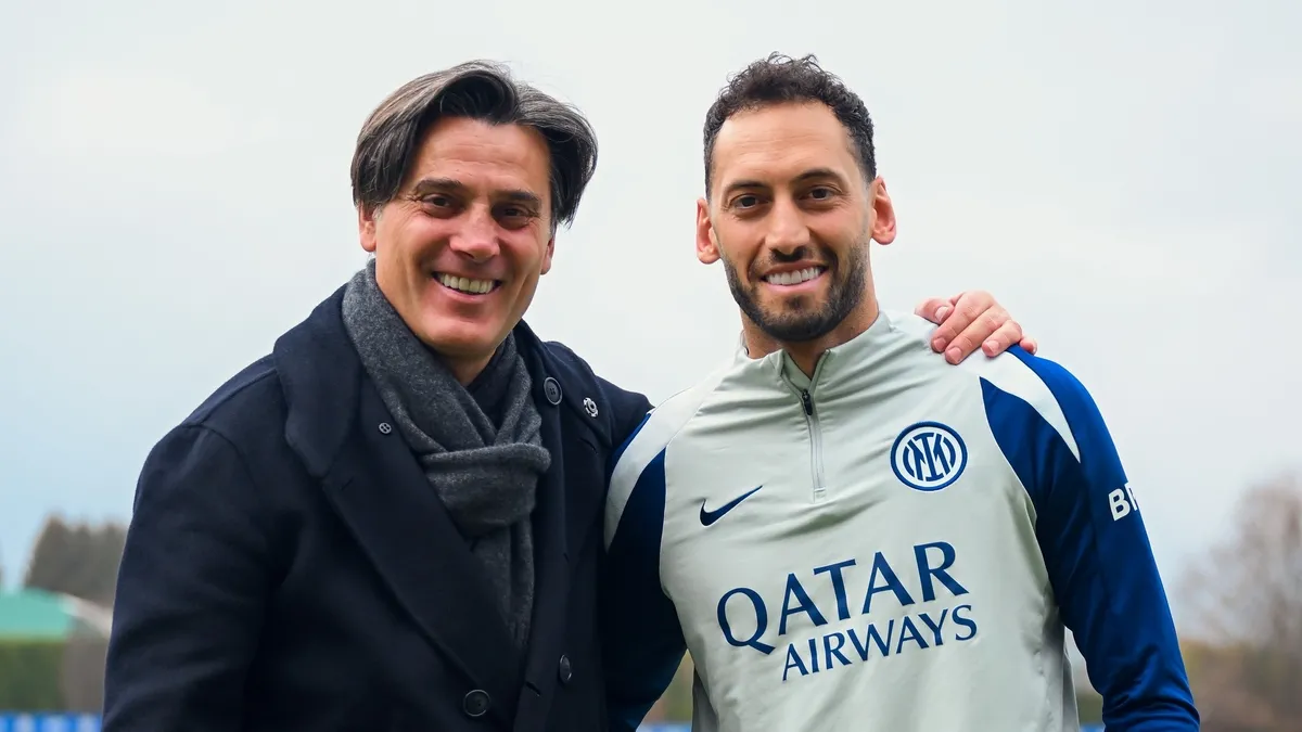 Vincenzo Montella'dan Inter'e ziyaret!