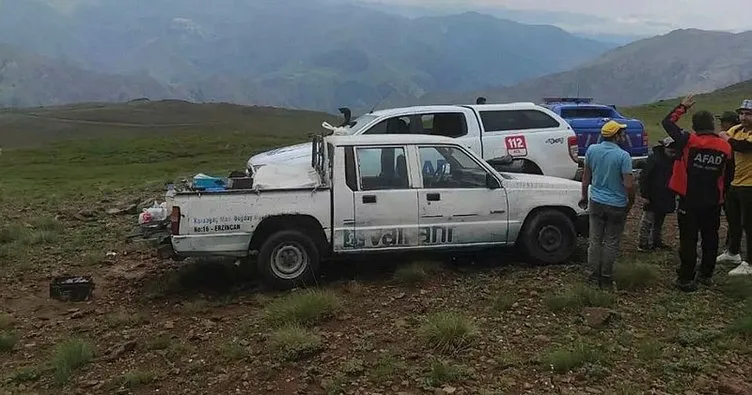 2 bin 850 metre yükseklikteki Aygır Gölü’nde araçları çamura saplanan 5 kişi kurtarıldı