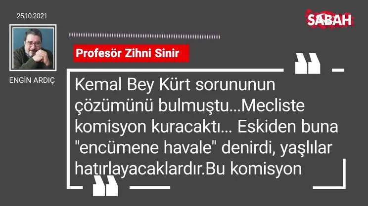 Engin Ardıç | Profesör Zihni Sinir