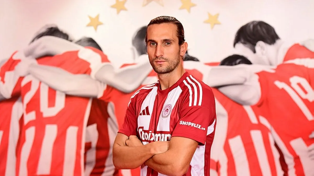 Yusuf Yazıcı, Olympiakos’a galibiyeti getirdi Yusuf Yazıcı, Olympiakos’a galibiyeti getirdi