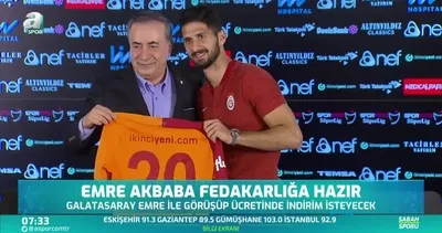 Emre Akbaba feda demeye hazır