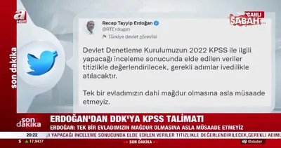 Son dakika: Başkan Erdoğan’dan KPSS talimatı! Asla müsaade etmeyiz | Video