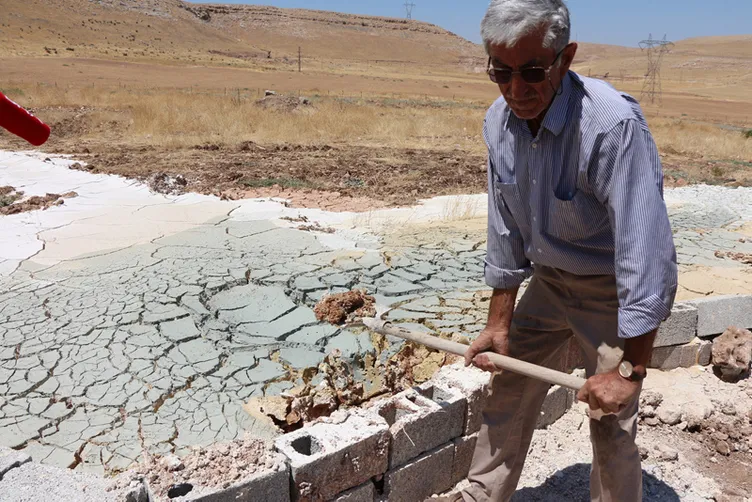 Su kuyusundan çıkan toprak çeÅitleri ve soÄuk hava ÅaÅkına çevirdi
