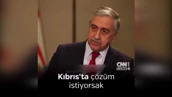 KKTC Cumhurbaşkanı Akıncı'dan skandal sözler! Şehitlerin kanları ile alınan o topraklar Rumlara... | Video