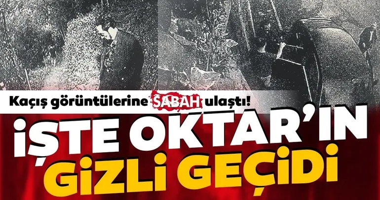 Adnan Oktar ve baş kediciği gizli geçitten böyle kaçmış!