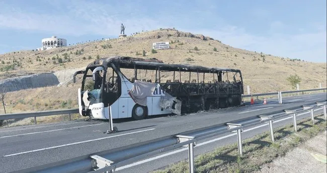 Otobüste can pazarı yaşandı