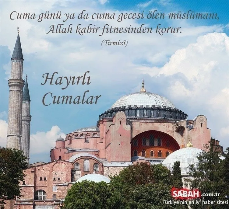 Hadisli ve resimli Cuma mesajları ile sözleri! 8 Ocak 2021 kısa, uzun ve resimli Cuma mesajları en güzel Hayırlı Cumalar mesajı