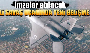 Milli savaş uçağında yeni gelişme