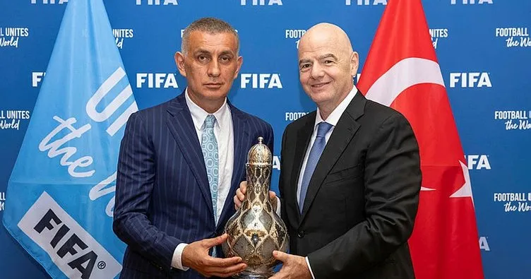 TFF Başkanı Hacıosmanoğlu ve FIFA Başkanı Infantino arasında kritik görüşme: Türkiye lider olacak