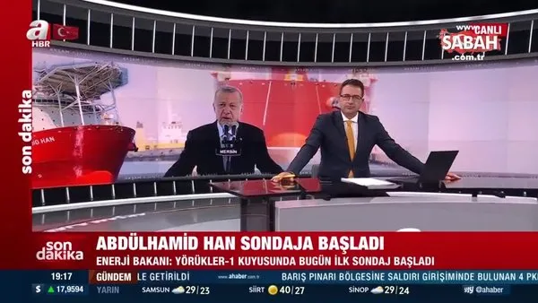 Son dakika: Bakan Dönmez duyurdu! Abdülhamid Han sondaja başladı | Video