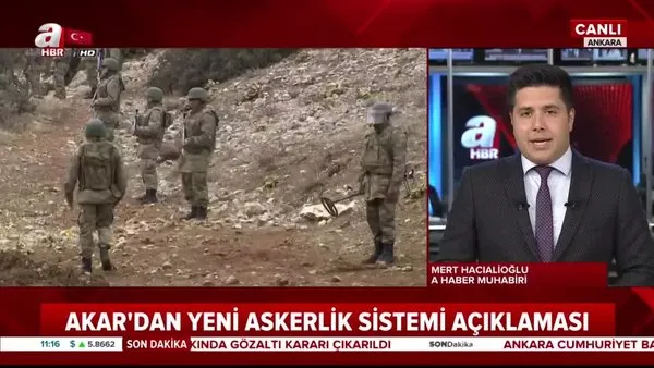 Milli Savunma Bakanı Akar'dan flaş yeni askerlik sistemi açıklaması!