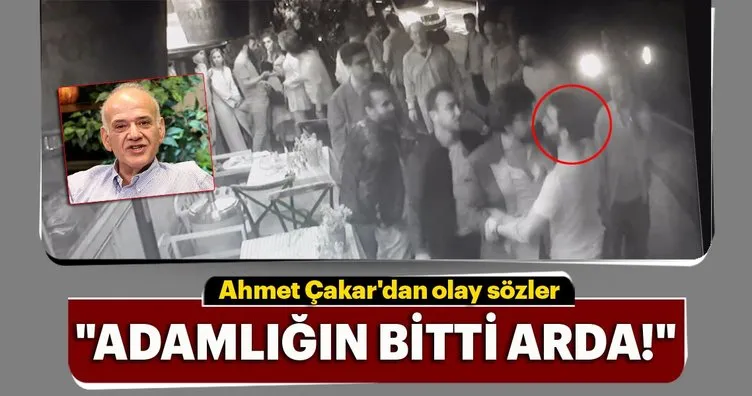 Ahmet Çakar: Adamlığın bitti Arda