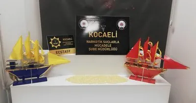 Oyuncak gemi içerisinde uyuşturucu zulası #kocaeli Oyuncak gemi içerisinde uyuşturucu zulası #kocaeli