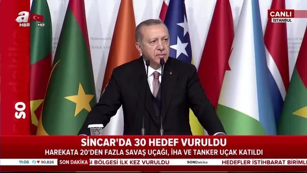 Cumhurbaşkanı Erdoğan, İslam Ülkeleri Yargı Konferansı'nda konuştu