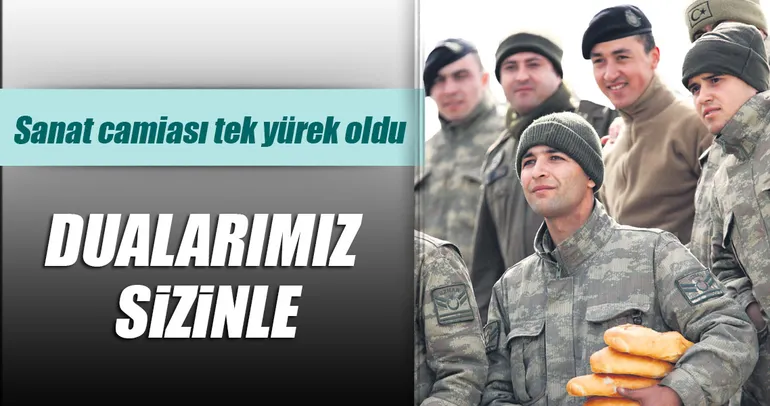 Mehmetçiğimizin yanındayız