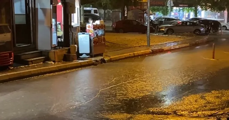 Elazığ’da sağanak etkisini sürdürüyor