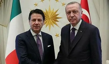 SON DAKİKA HABERİ: Başkan Erdoğan İtalya Başbakanı Conte ile görüştü