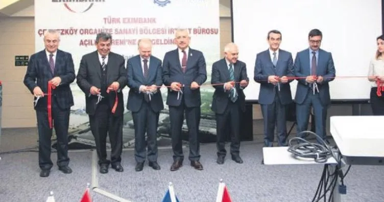 ÇOSB’de Türk Eximbank irtibat bürosu açıldı
