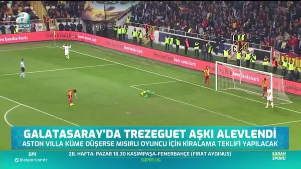 Galatasaray'da gündem yeniden Trezeguet