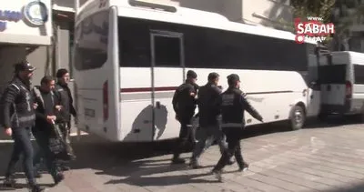 ’Gazi Turgut Aslan Operasyonu’nda gözaltına alınan FETÖ şüphelileri adliyede | Video
