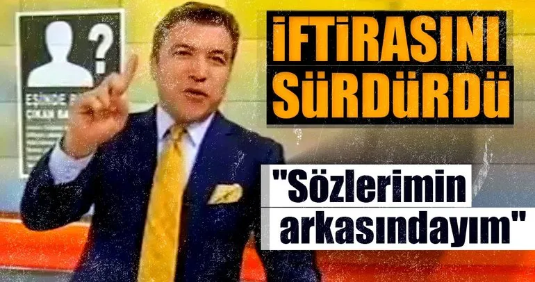 Tecrübeli iftiracı yalanını savundu!