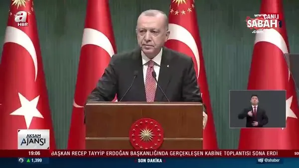 Son Dakika Haberi: Kabine Toplantısı sona erdi! Başkan Recep Tayyip Erdoğan Kabine Toplantısı kararlarını açıkladı | Video