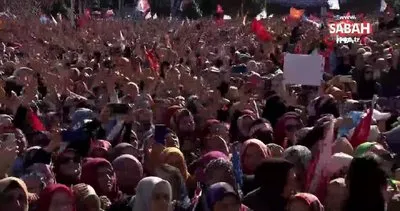 Başkan Erdoğan’ın Rize mitingine yoğun katılım | Video