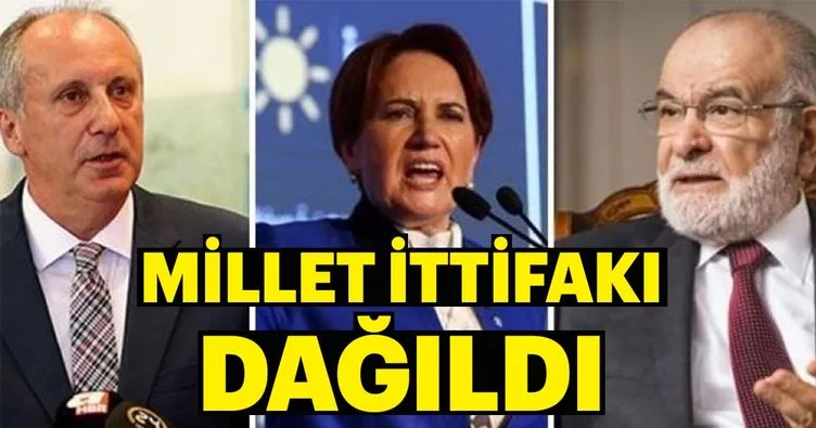 Son dakika haberi... İyi Parti açıkladı: Millet İttifakı sona erdi