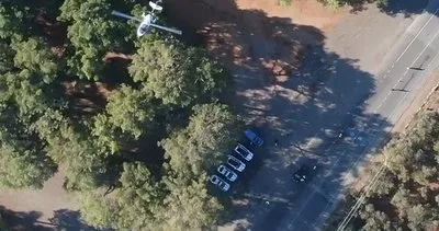 Antalya’da Cayrokopter ve drone destekli havadan trafik denetimi #antalya