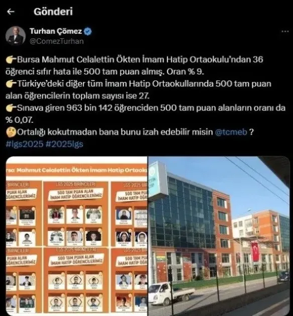 LGS yalanını yaymak için zıvanadan çıktılar: Sözcü'den akıl dışı haber! Bu kez de müftünün oğlunu hedef gösterdiler