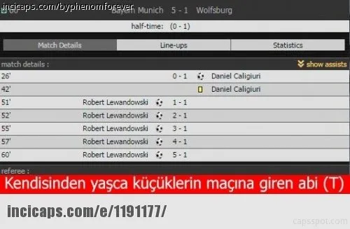 Lewandowski 9 dakikaya 5 gol sığdırdı capsler patladı!