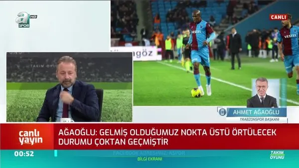 Ahmet Ağaoğlu: Kimsenin endişesi olmasın takipçisiyiz