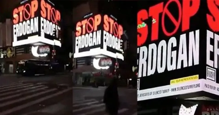 Son dakika: ABD’de Başkan Erdoğan’ı hedef alan billboardlar hakkında fezleke düzenlendi
